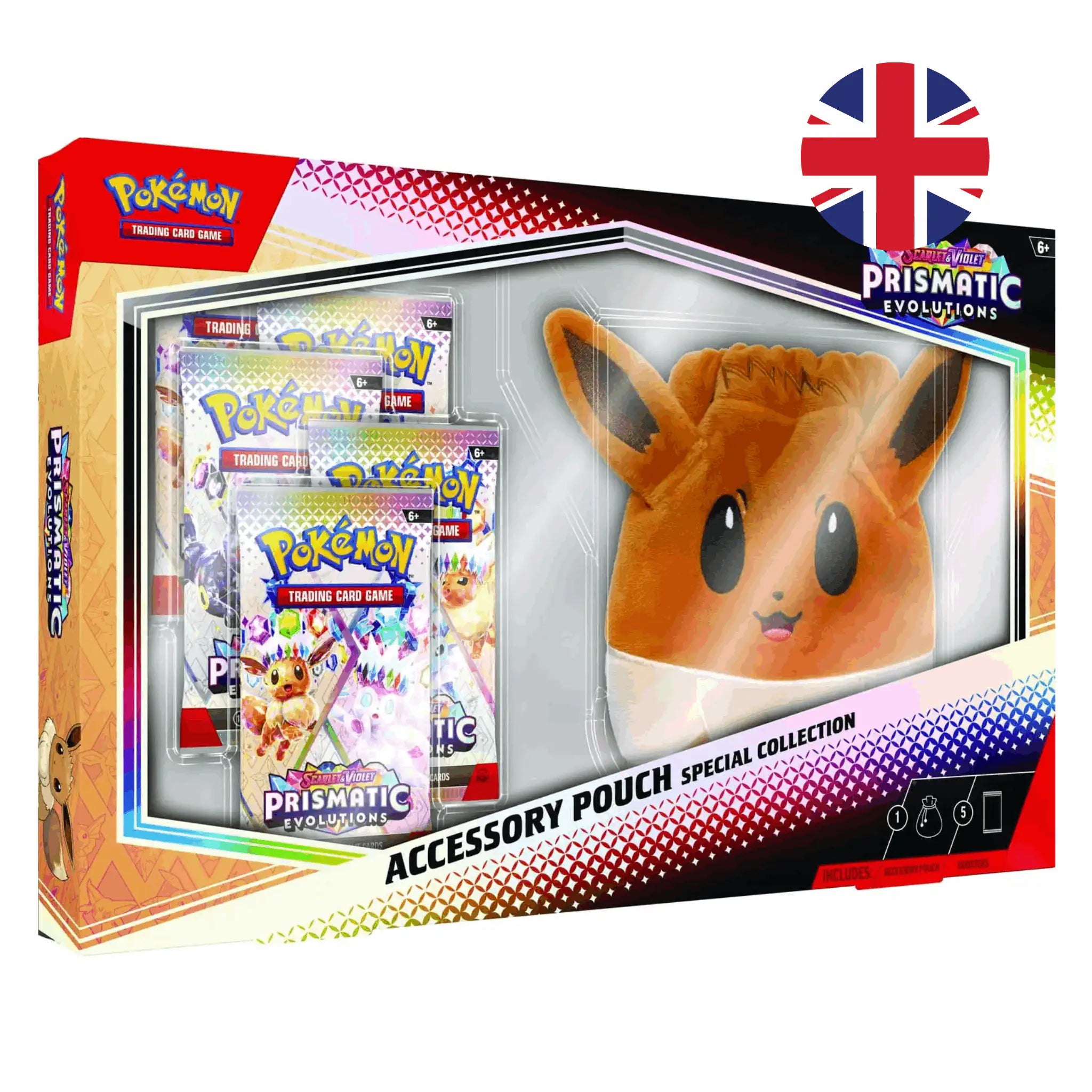 Pokémon - Prismatic Evolutions Accesory Pouch Special Collection - EN