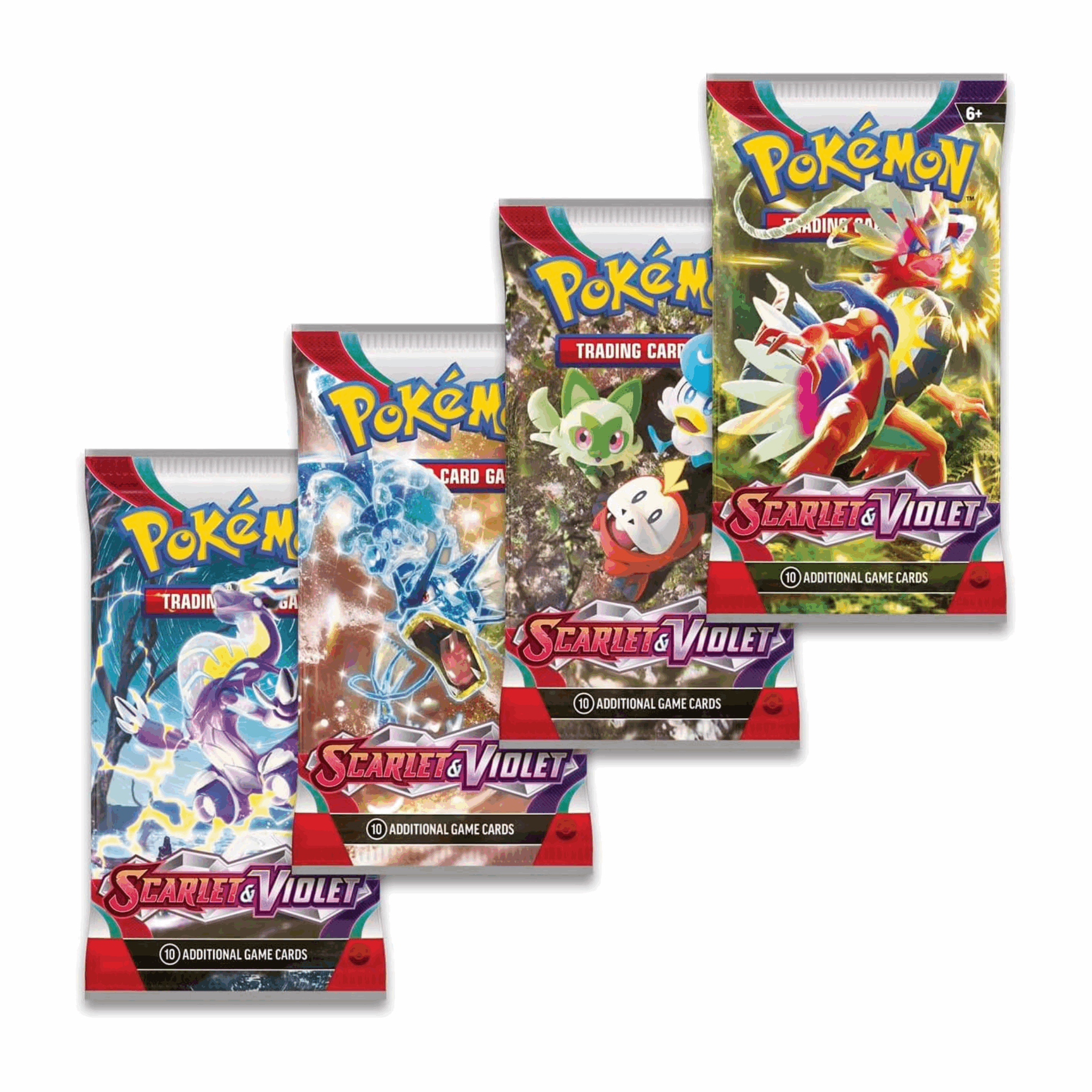 Pokémon - Scarlet & Violet Booster Pack - EN 4 Booster Packs
