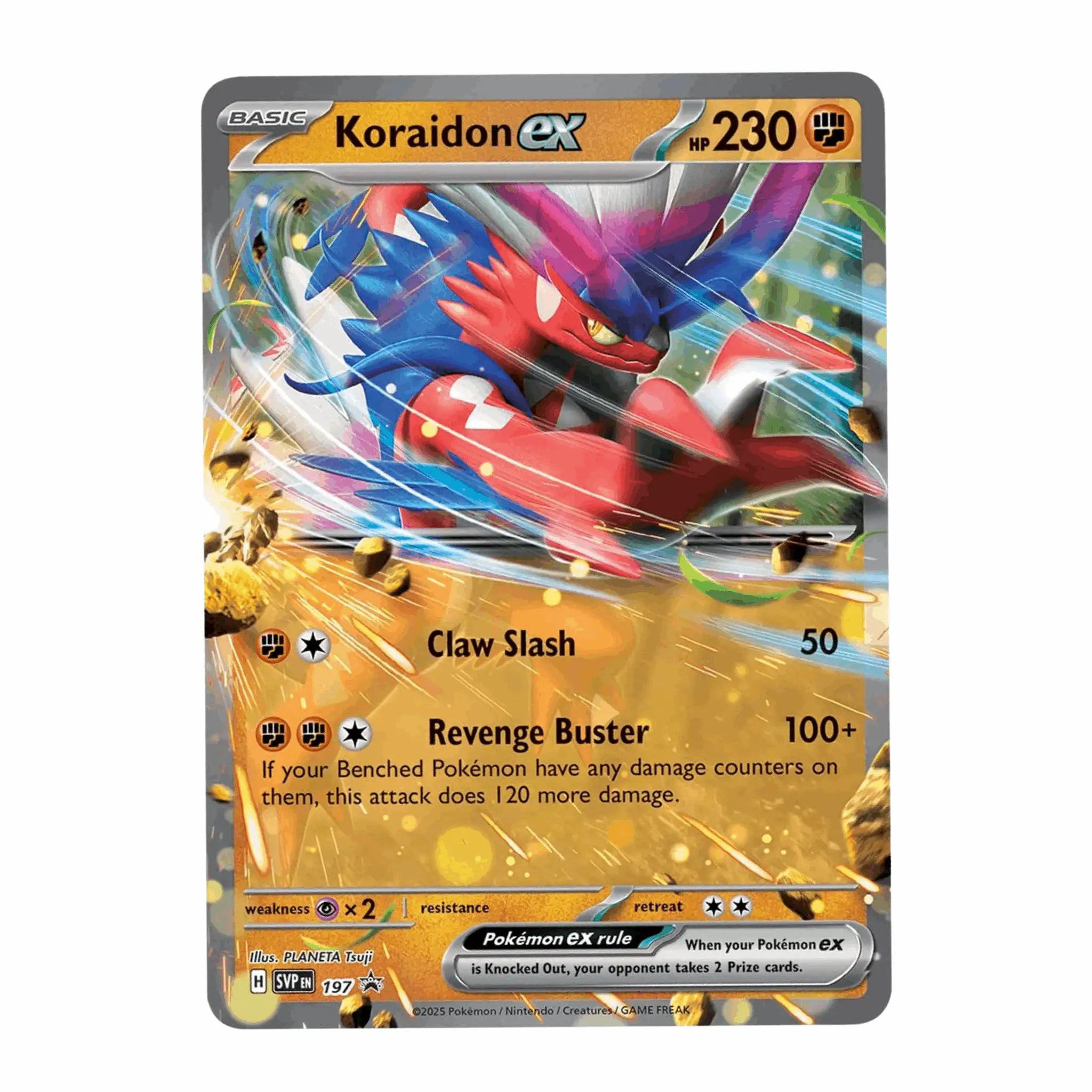 Pokémon - Slashing Legends Tin Koraidon ex Tin US Version - EN