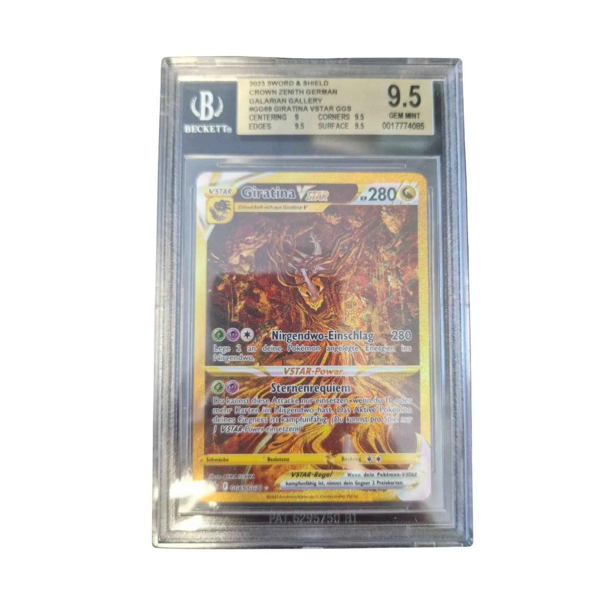 Pokémon - Zenit der Könige: Dialga, Palkia, Giratina & Arceus Oro Deutsch – BGS 9.5