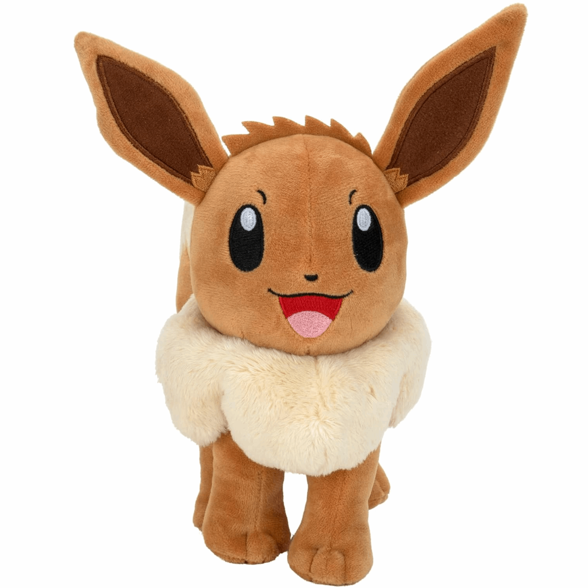 Pokémon – Evoli (Eevee) Plüsch 20 cm (Jazwares) Vorderansicht
