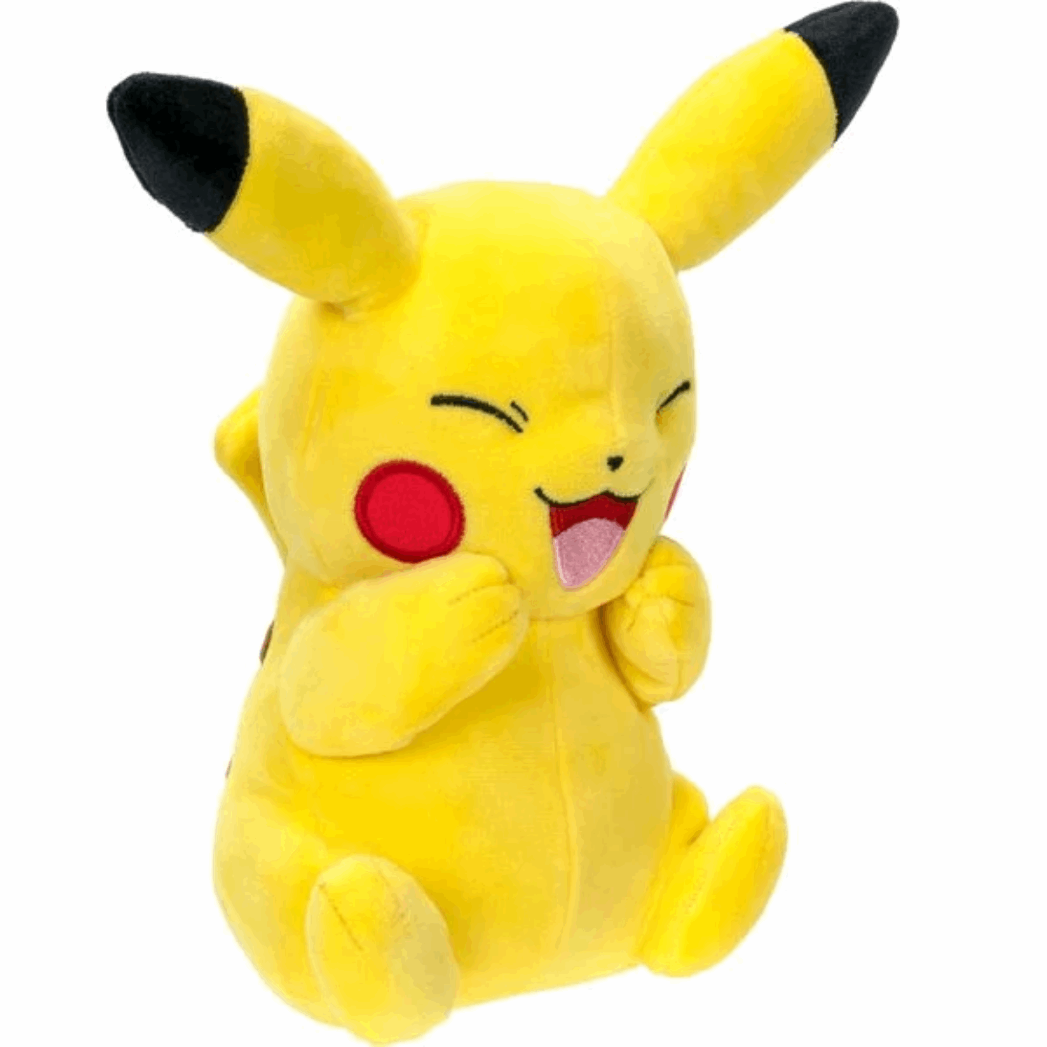 Pokémon – Pikachu Plüsch 20 cm (Jazwares) Seitenansicht