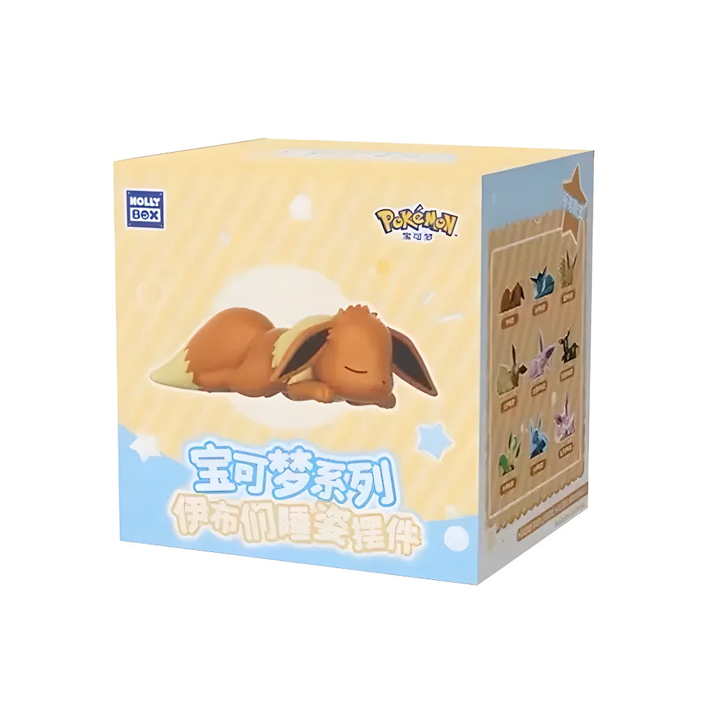 Pokémon Sleeping Eeveelutions Series Blind Box – Evoli & Entwicklungen Sammelfigur
