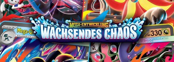 Pokémon Wachsendes Chaos vorbestellen – Booster, Displays, Boxen & Kollektionen