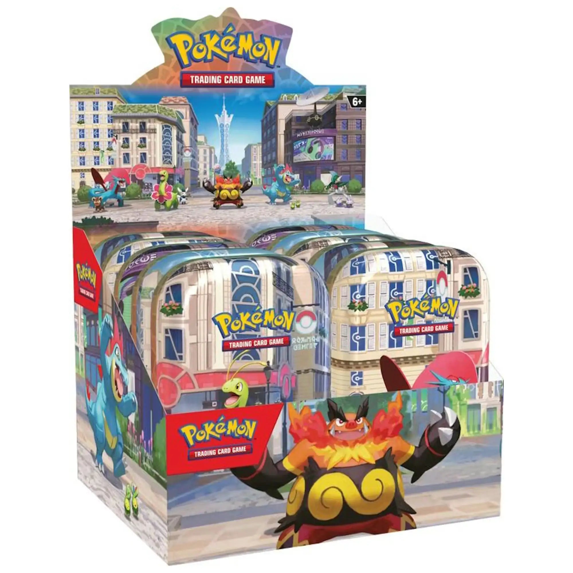 Pokémon - Illumina City Mini Tin Display - DE