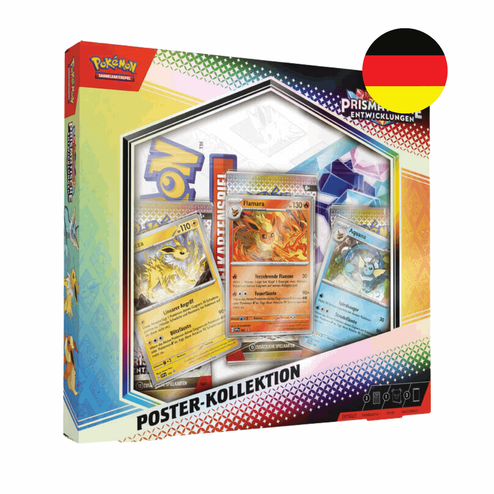 Pokémon - Karmesin & Purpur - Prismatische Entwicklungen Poster-Kollektion - DE - cardcosmos