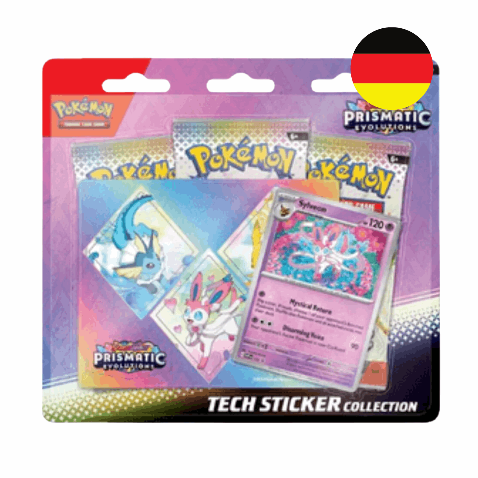 Pokémon - Karmesin & Purpur - Prismatische Entwicklungen Tech-Sticker Kollektion Feelinara - DE - cardcosmos