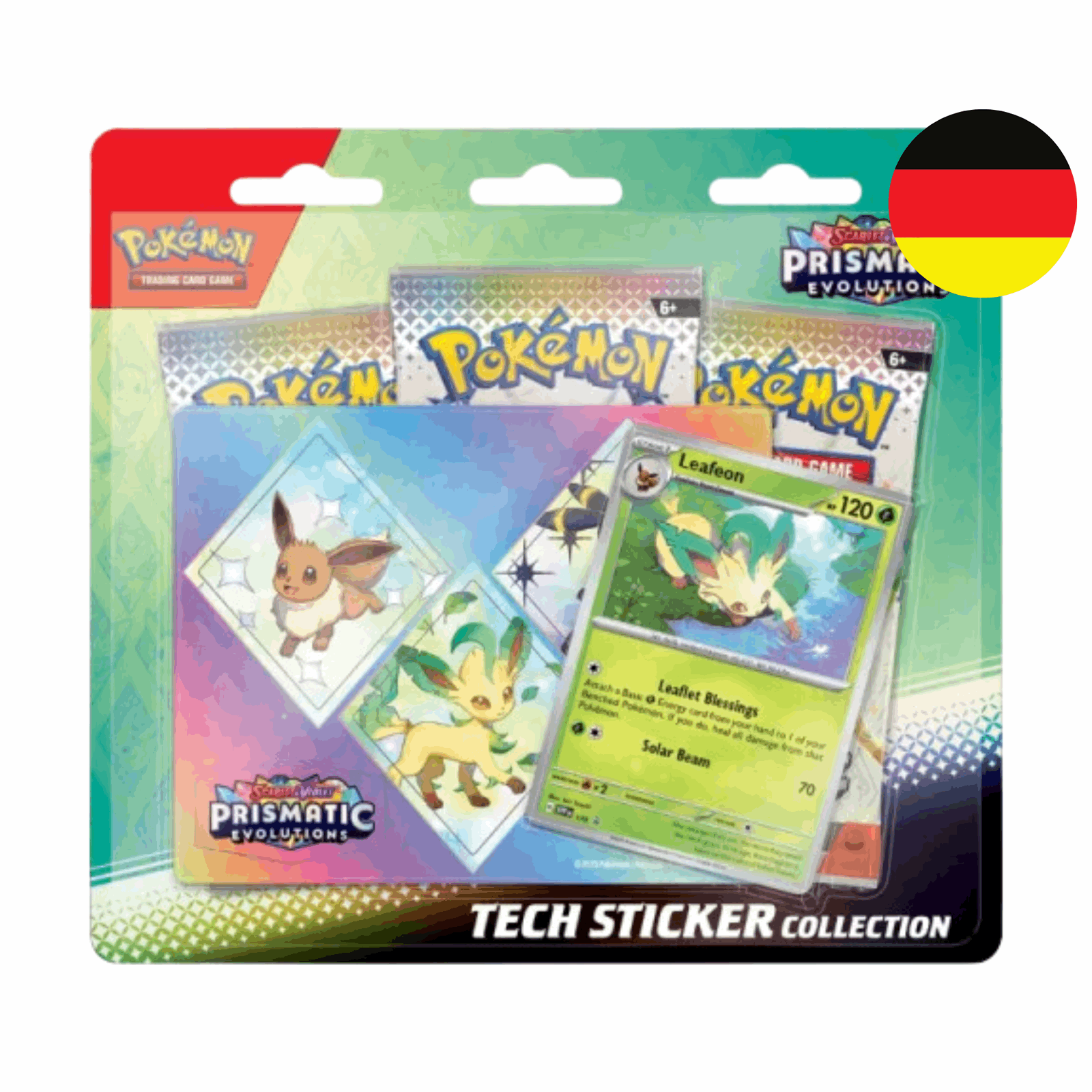 Pokémon - Karmesin & Purpur - Prismatische Entwicklungen Tech-Sticker Kollektion Folipurba - DE - cardcosmos