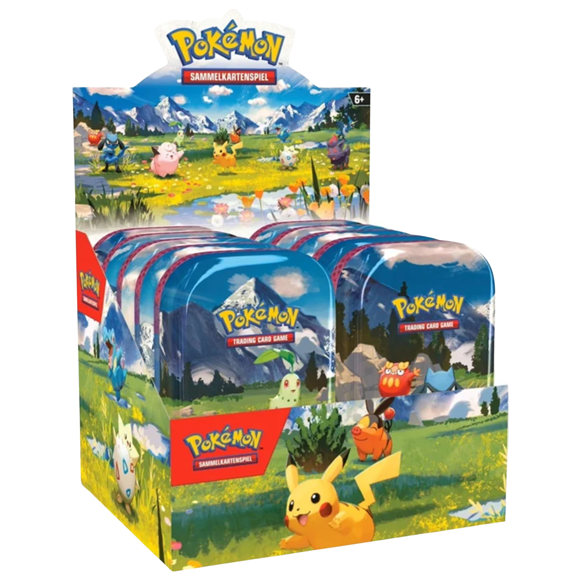 Pokémon - Mega-Entwicklung Erhabene Helden Mini Tin Display - DE