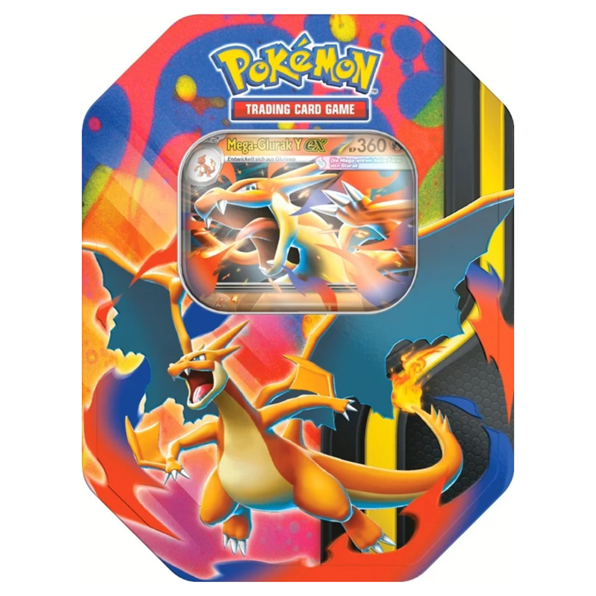 Pokémon - Mega-Entwicklung Tin Box #127 Mega-Glurak Y - DE
