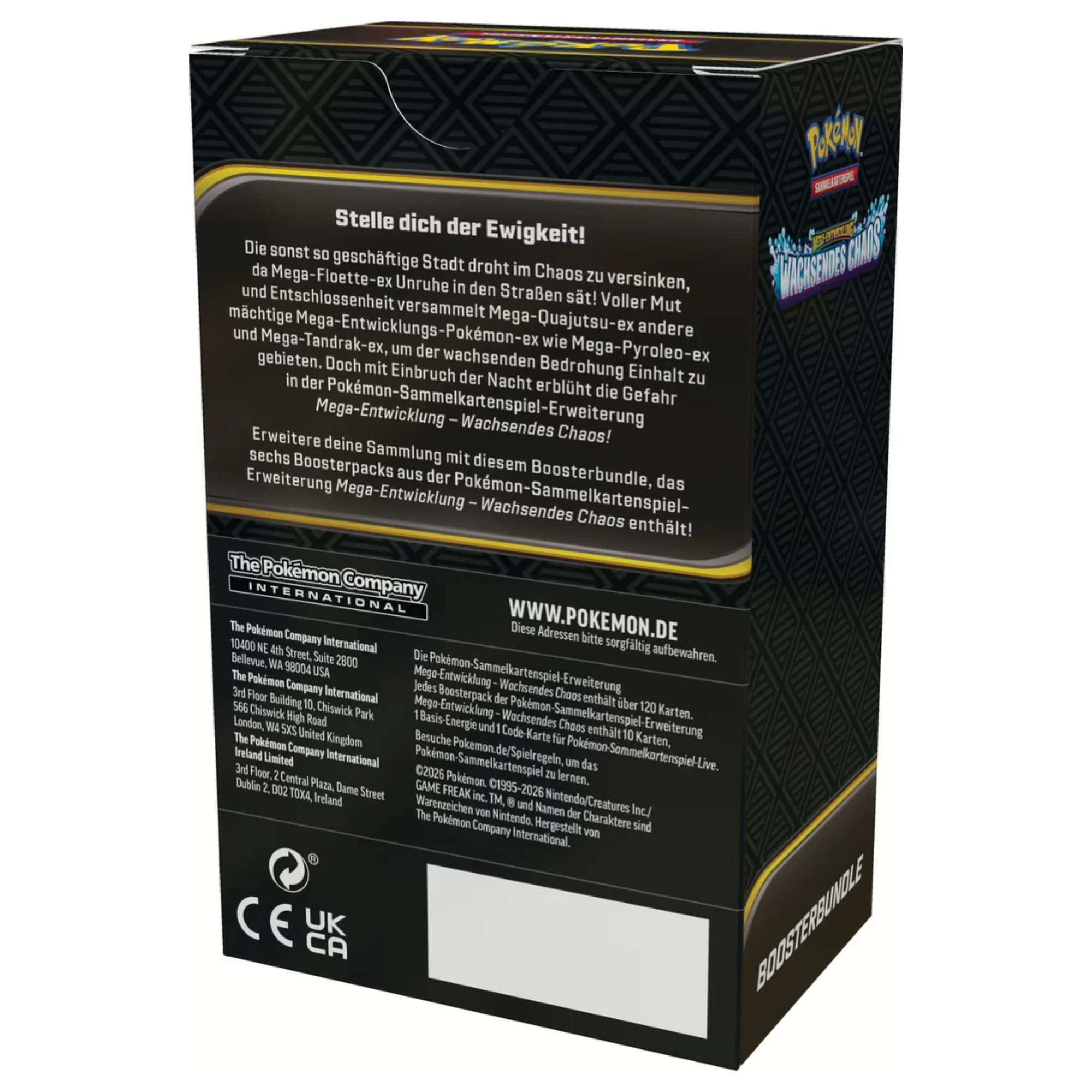 Pokémon - Mega Evolution: Growing Chaos Bundle - DE