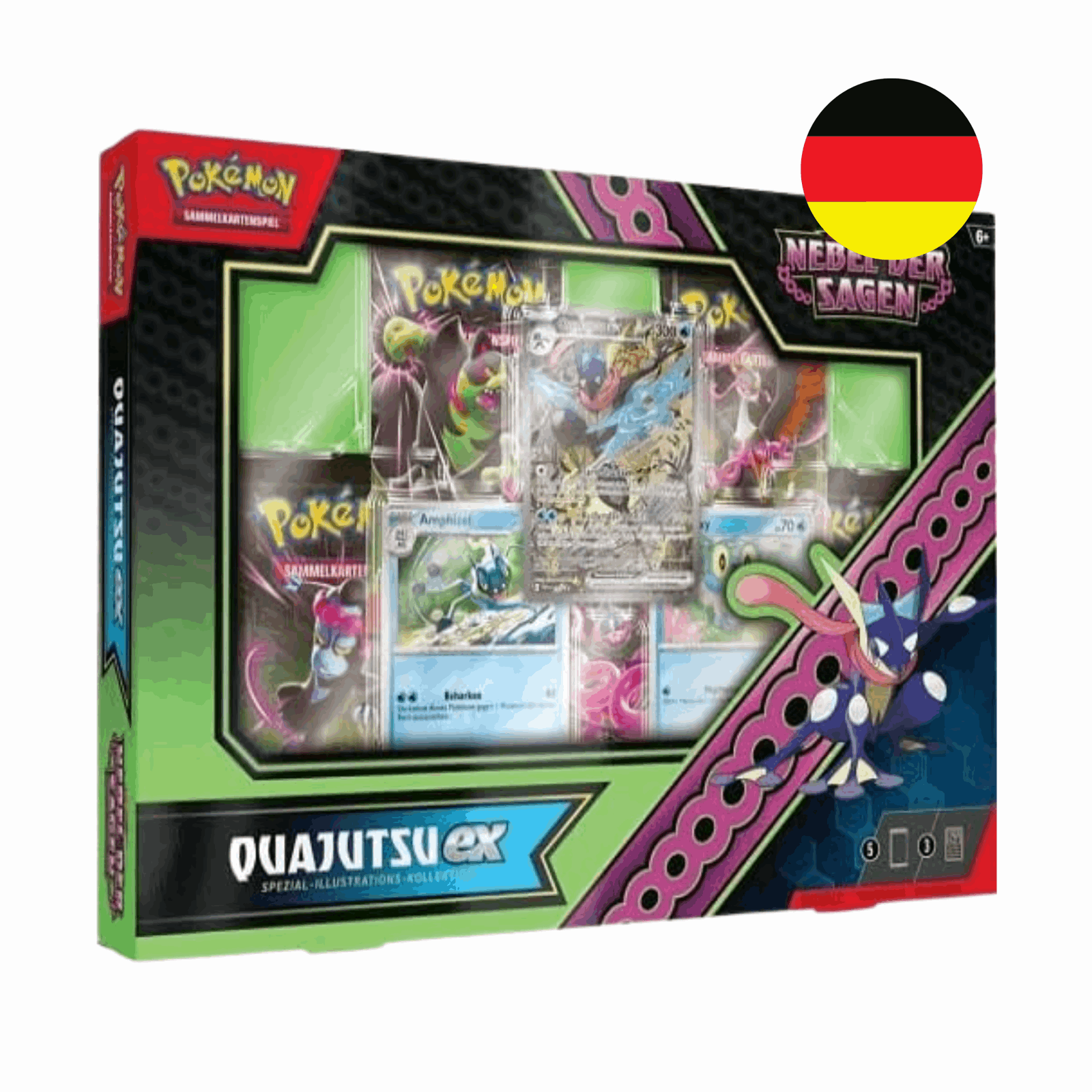Pokémon - Nebel der Sagen Quajutsu ex Special Collection Box - DE - cardcosmos
