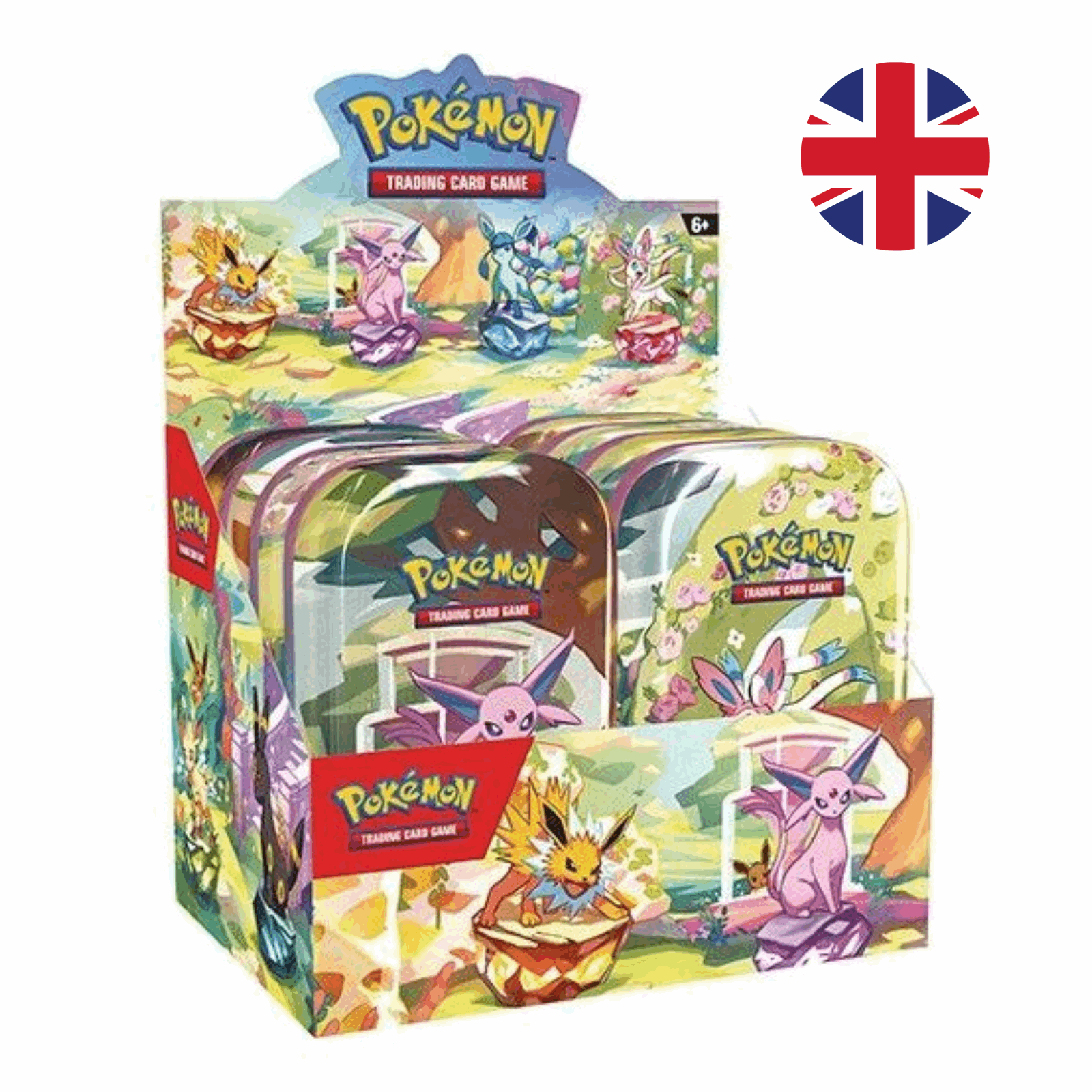 Pokémon - Scarlet & Violet - Prismatic Evolutions Mini-Tin Display - EN - cardcosmos