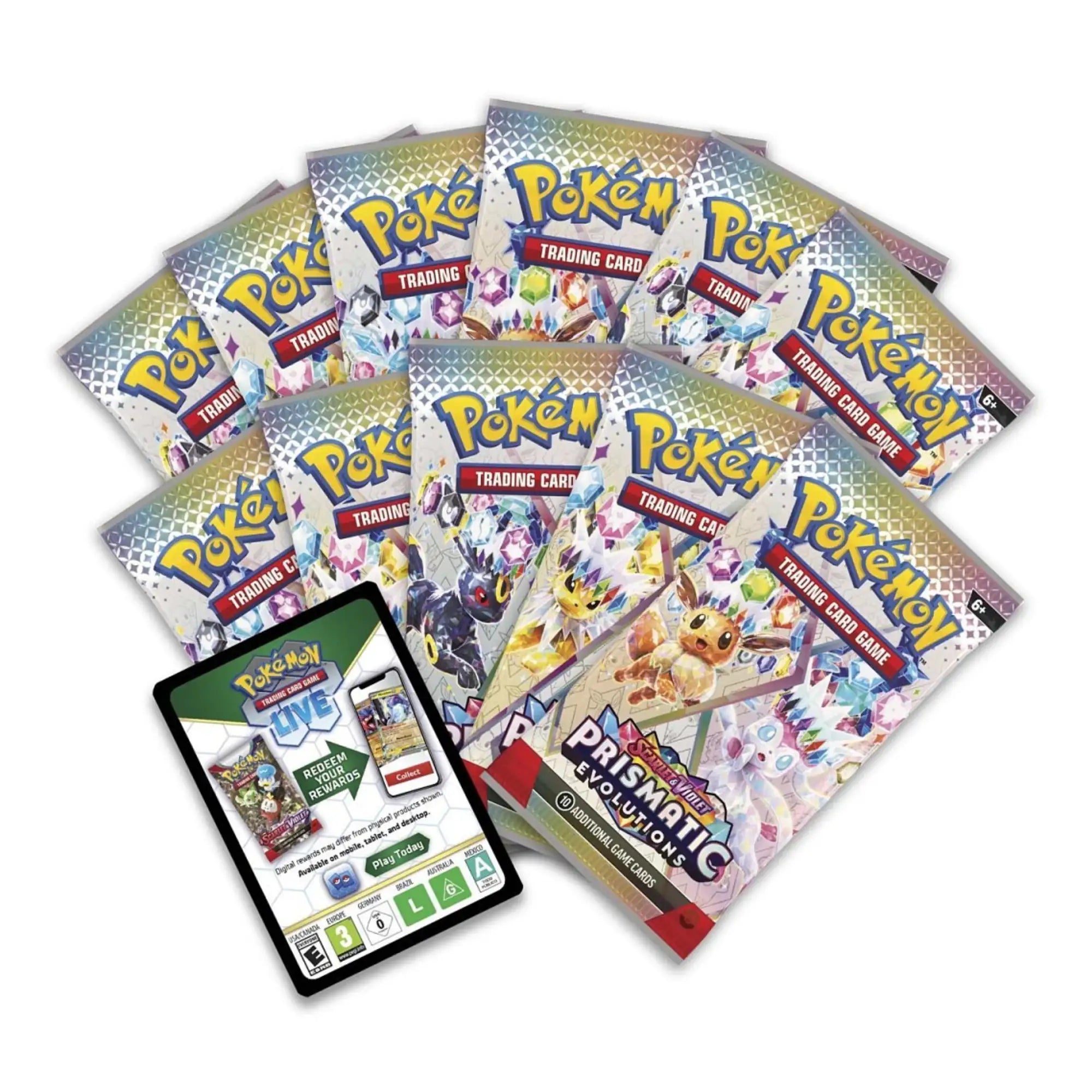 Pokémon - Scarlet & Violet: Prismatic Evolutions Elite Trainer Box - EN