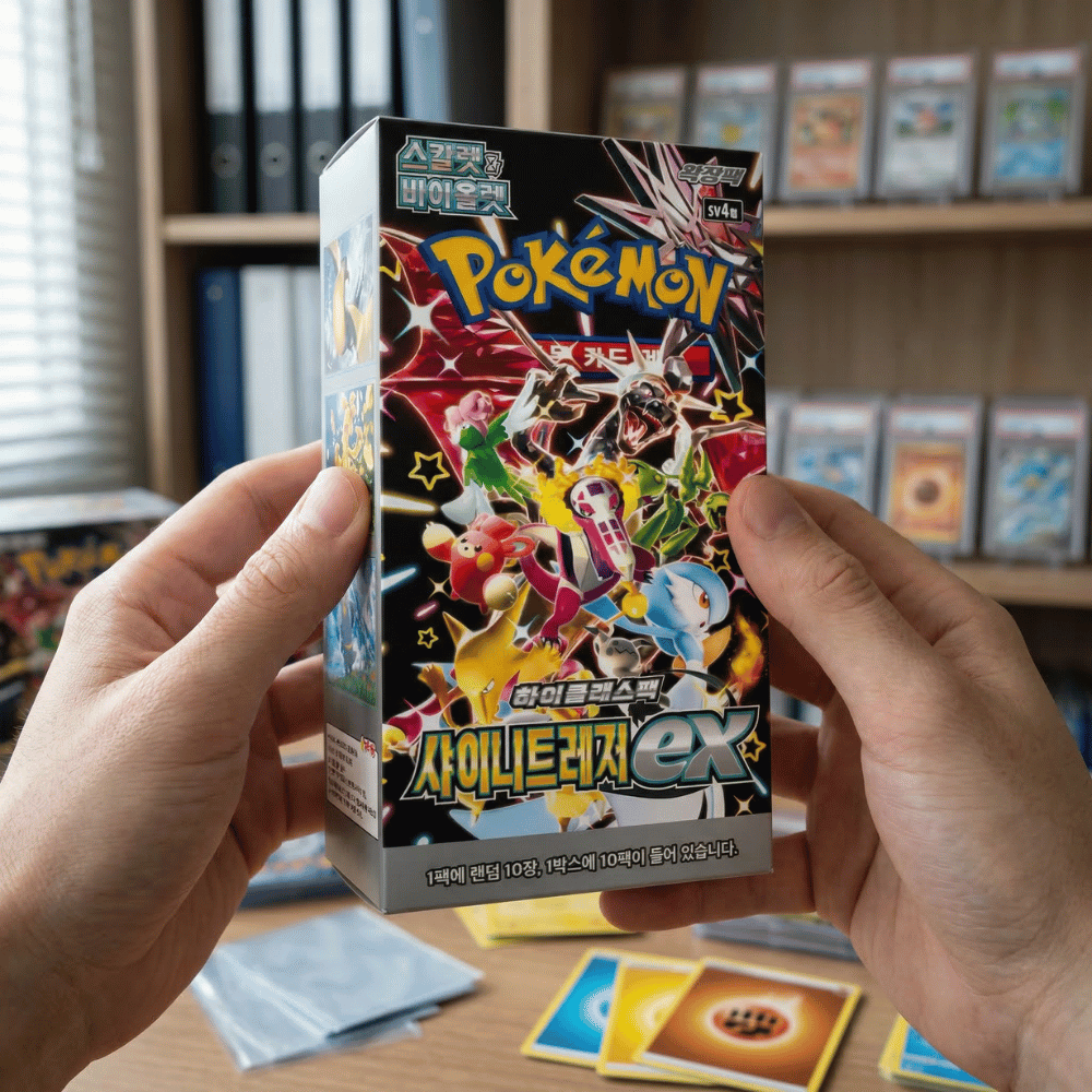 Pokémon - Présentoir de boosters Shiny Treasure ex - KOR