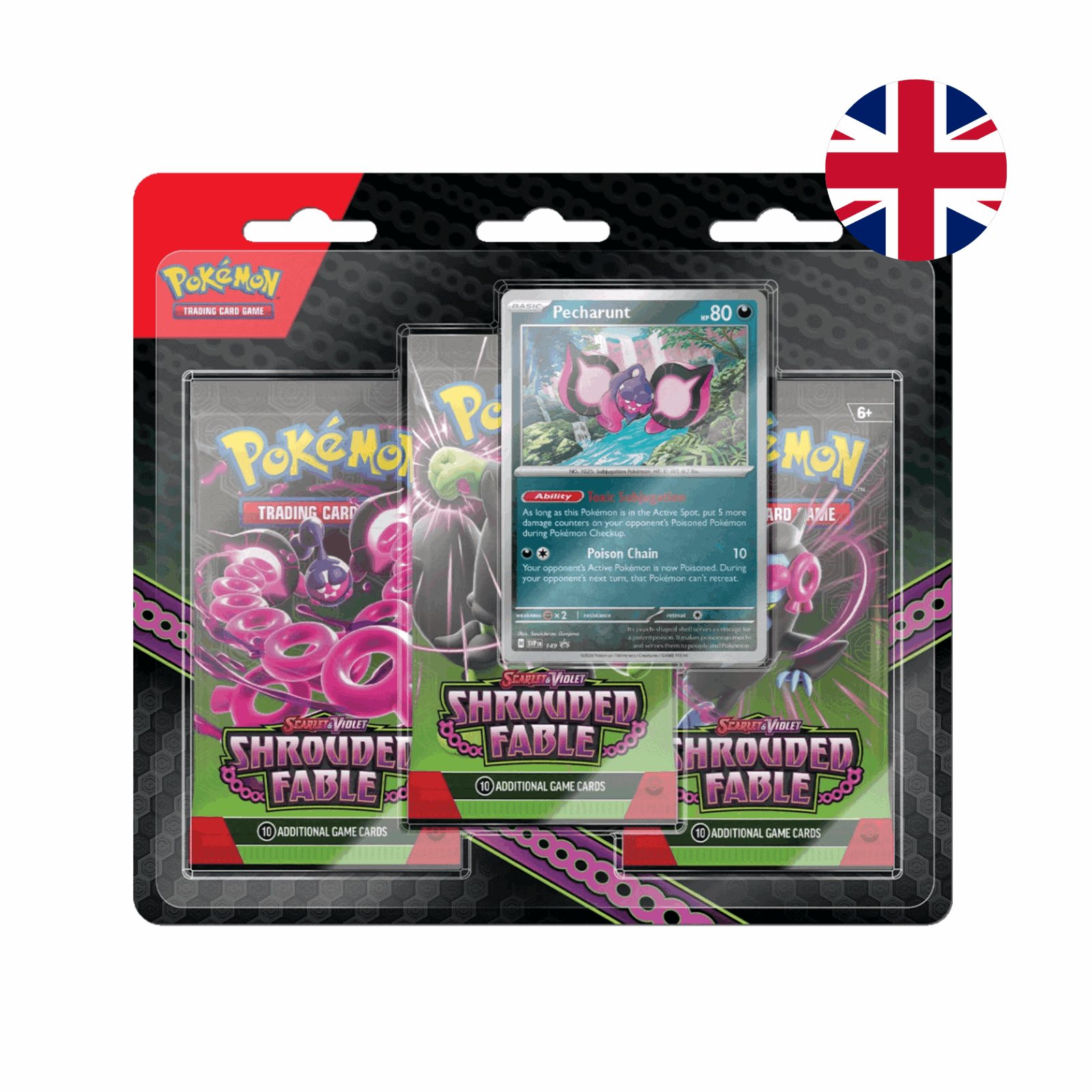 Pokémon - Shrouded Fable 3-Pack Blister - EN - cardcosmos