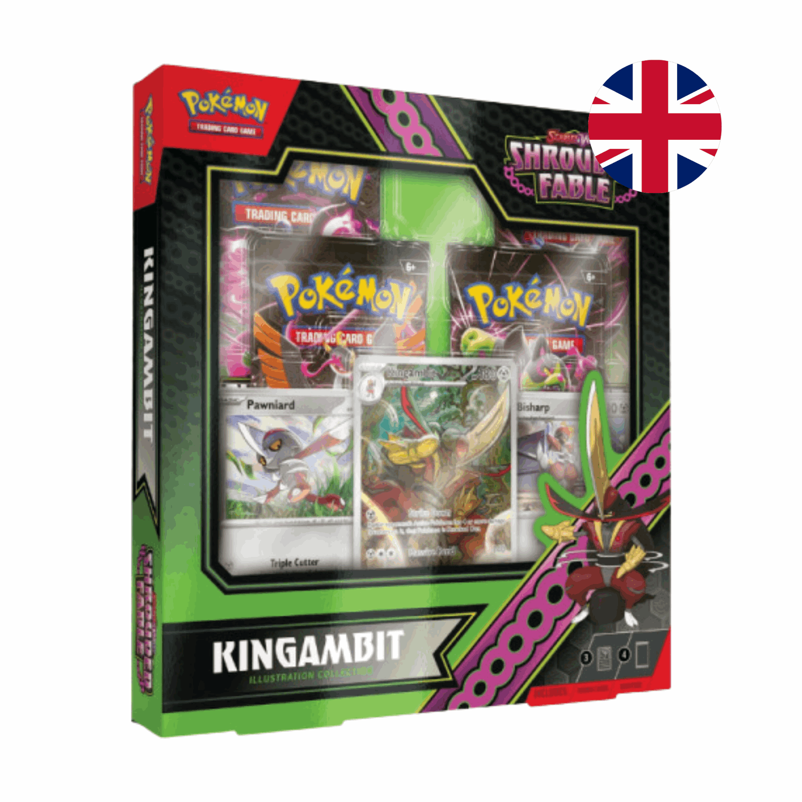 Pokémon - Shrouded Fable Kingambit Illustriation Collection Box - EN - cardcosmos