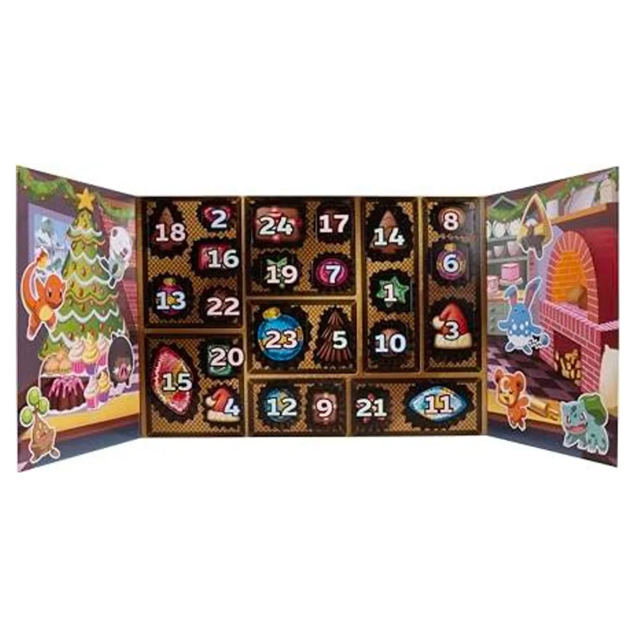 Pokémon - Holiday Figures Calendar - EN