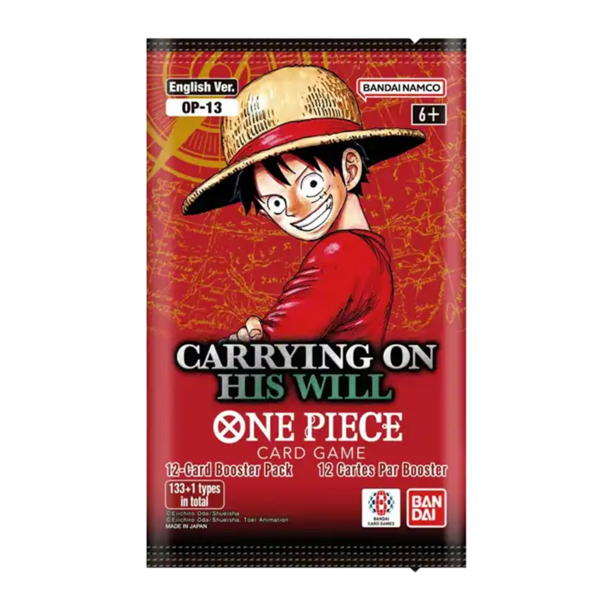 One Piece Card Game - OP13 Carrying On His Will Booster Display - EN