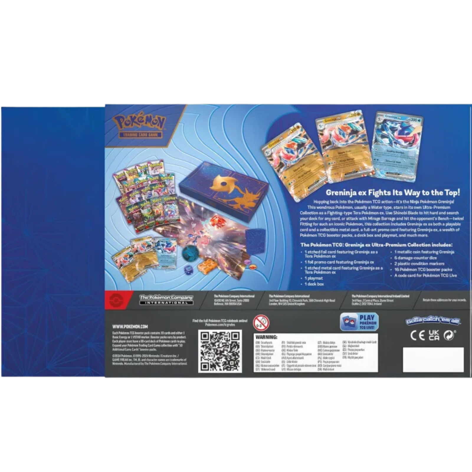 Pokémon - Greninja ex Ultra Premium Collection - EN - cardcosmos
