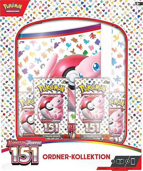 Pokémon - Karmesin & Purpur: 151 Ordner Kollektion - DE - cardcosmos