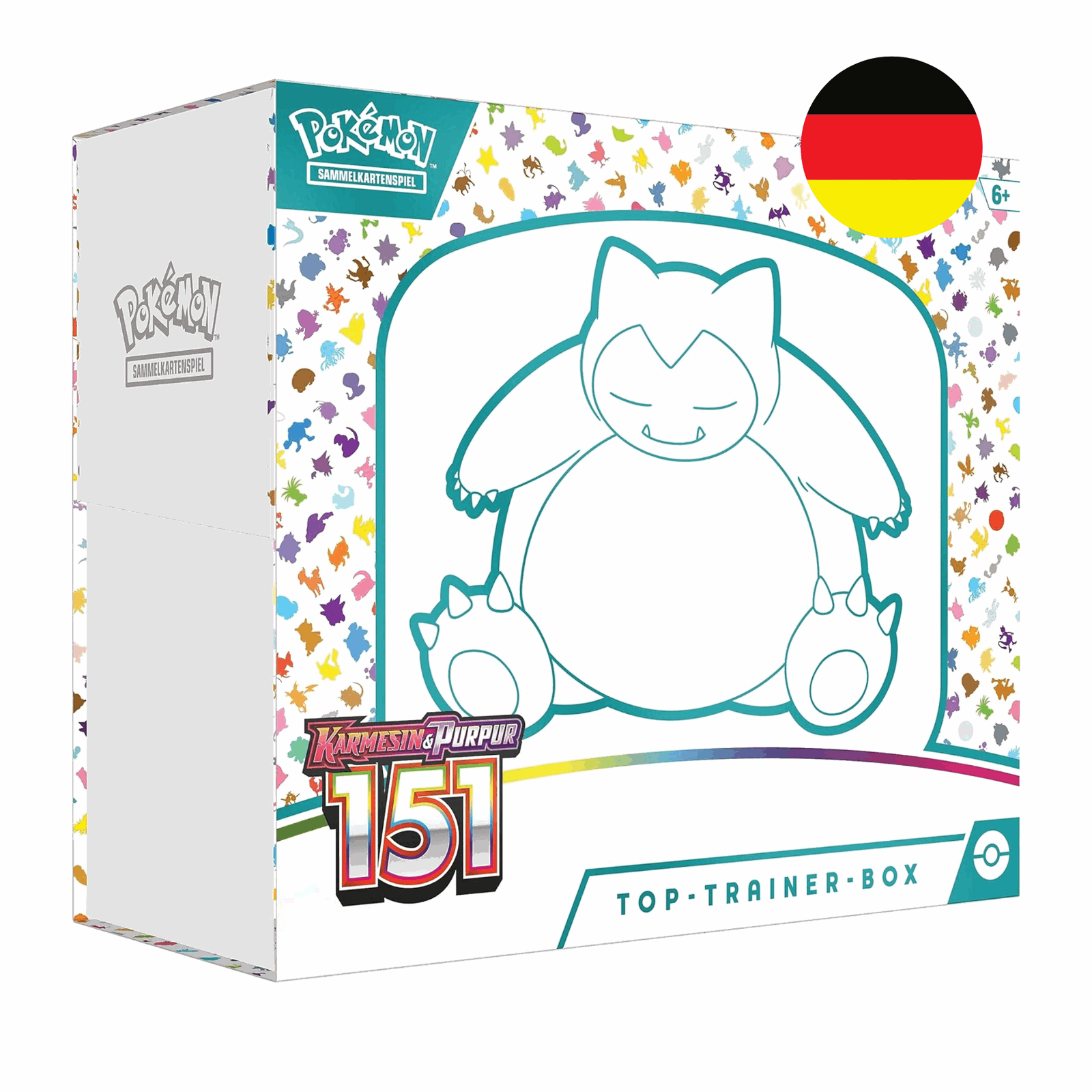 Pokémon - Karmesin & Purpur: 151 Top Trainer Box - DE - cardcosmos