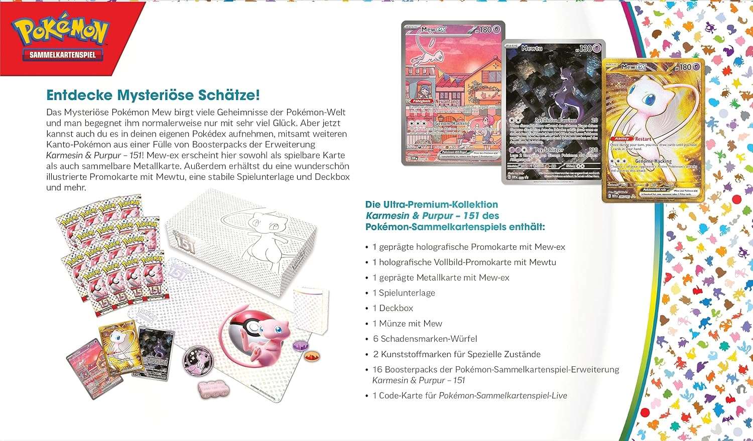 Pokémon - Karmesin & Purpur: 151 Ultra Premium Kollektion - DE - cardcosmos
