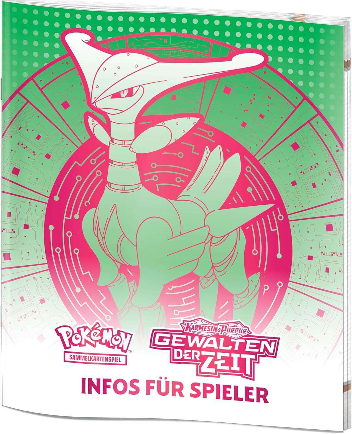 Pokémon - Karmesin & Purpur: Gewalten der Zeit Eisenblatt Top Trainer Box - DE - cardcosmos
