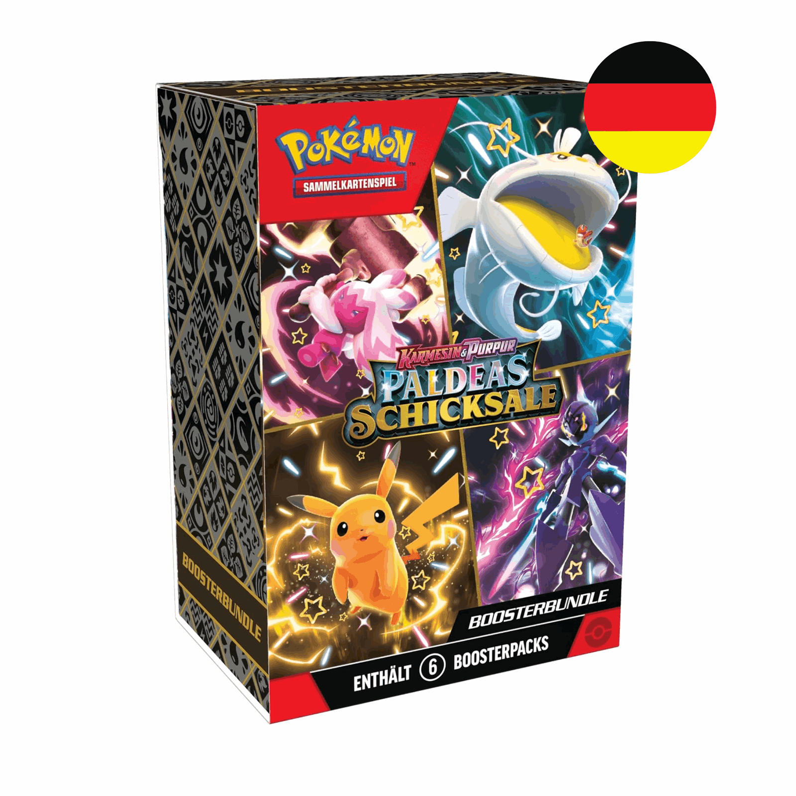 Pokémon - Karmesin & Purpur – Paldeas Schicksale - Booster Bundle - DE - cardcosmos
