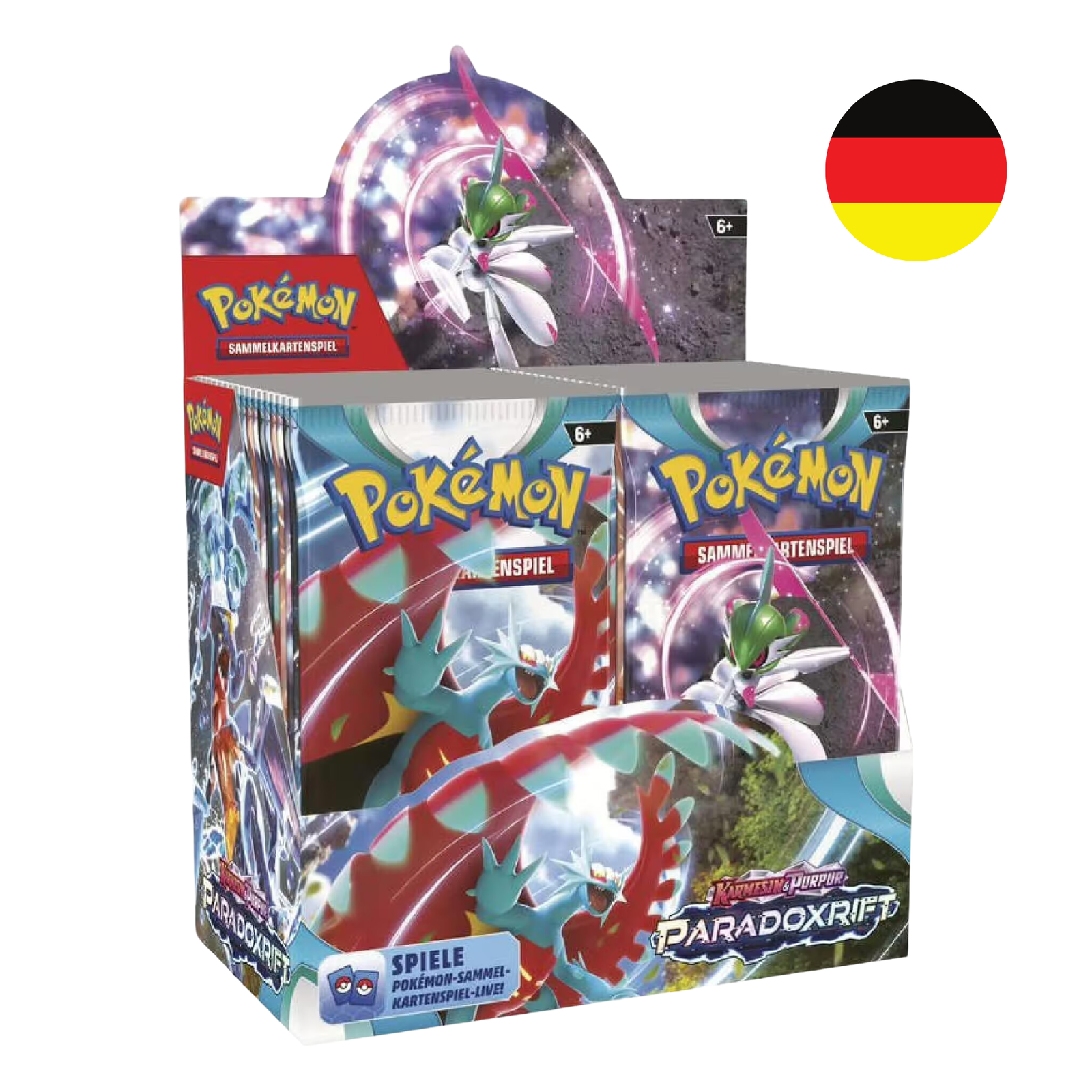 Pokémon - Karmesin & Purpur: Paradox Rift Booster Display - DE - cardcosmos