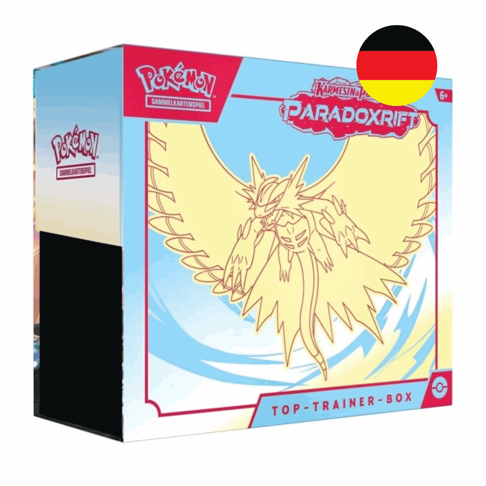 Pokémon - Karmesin & Purpur: Paradox Rift Donnersichel Top Trainer Box - DE - cardcosmos