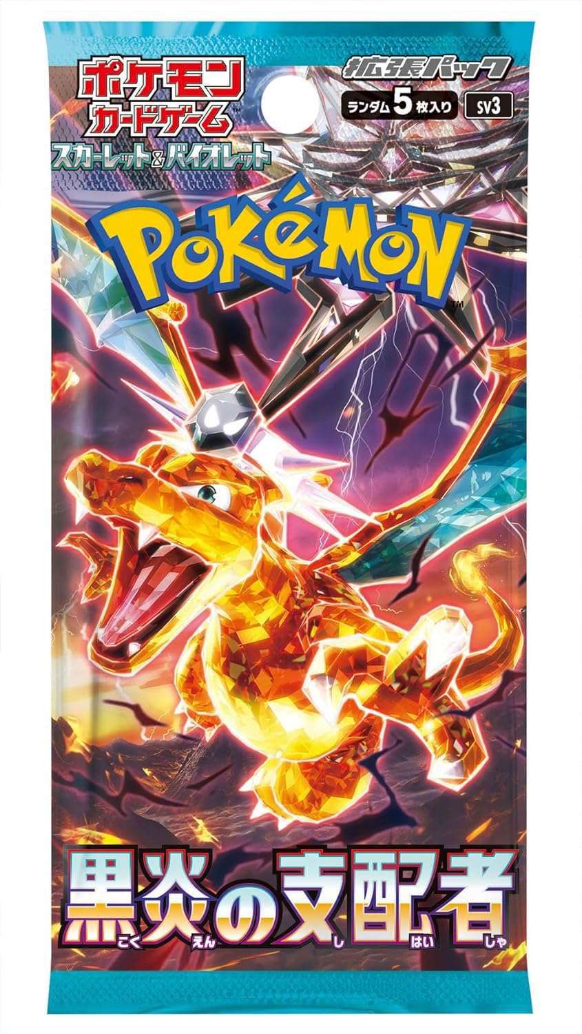 Pokémon - Ruler of The Black Flame 30er Display - JPN - cardcosmos