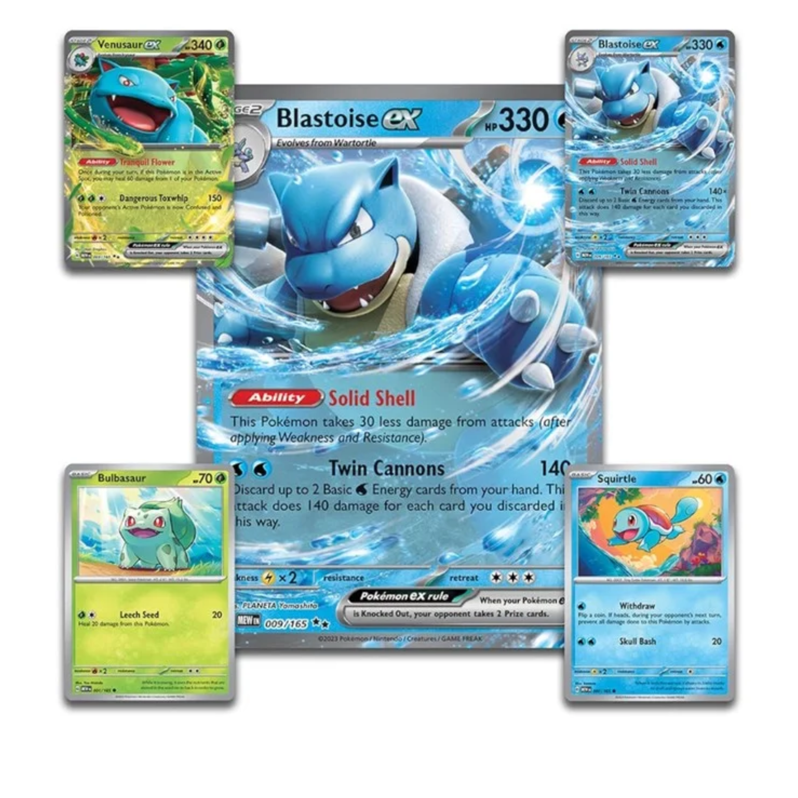 Pokémon - Scarlet & Violet - 151 Blooming Waters Premium Collection Box - EN - cardcosmos