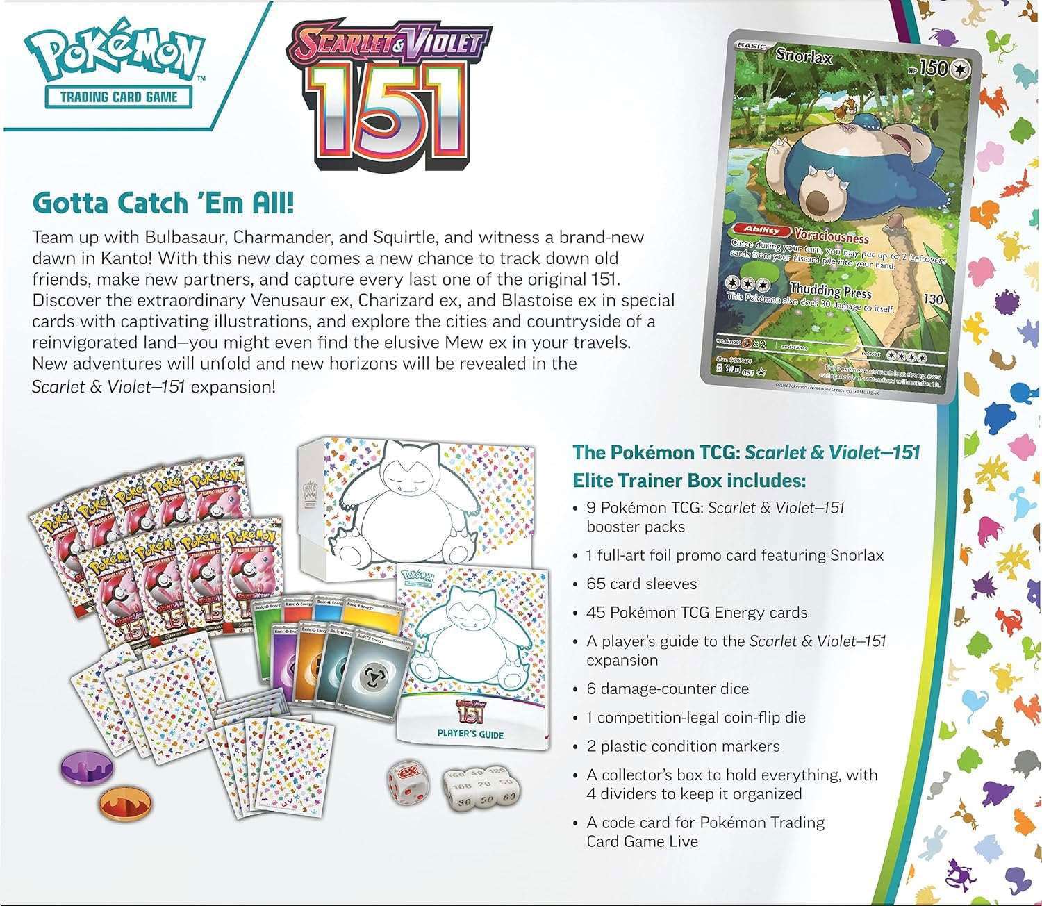 Pokémon - Scarlet & Violet: 151 Elite Trainer Box - EN - cardcosmos