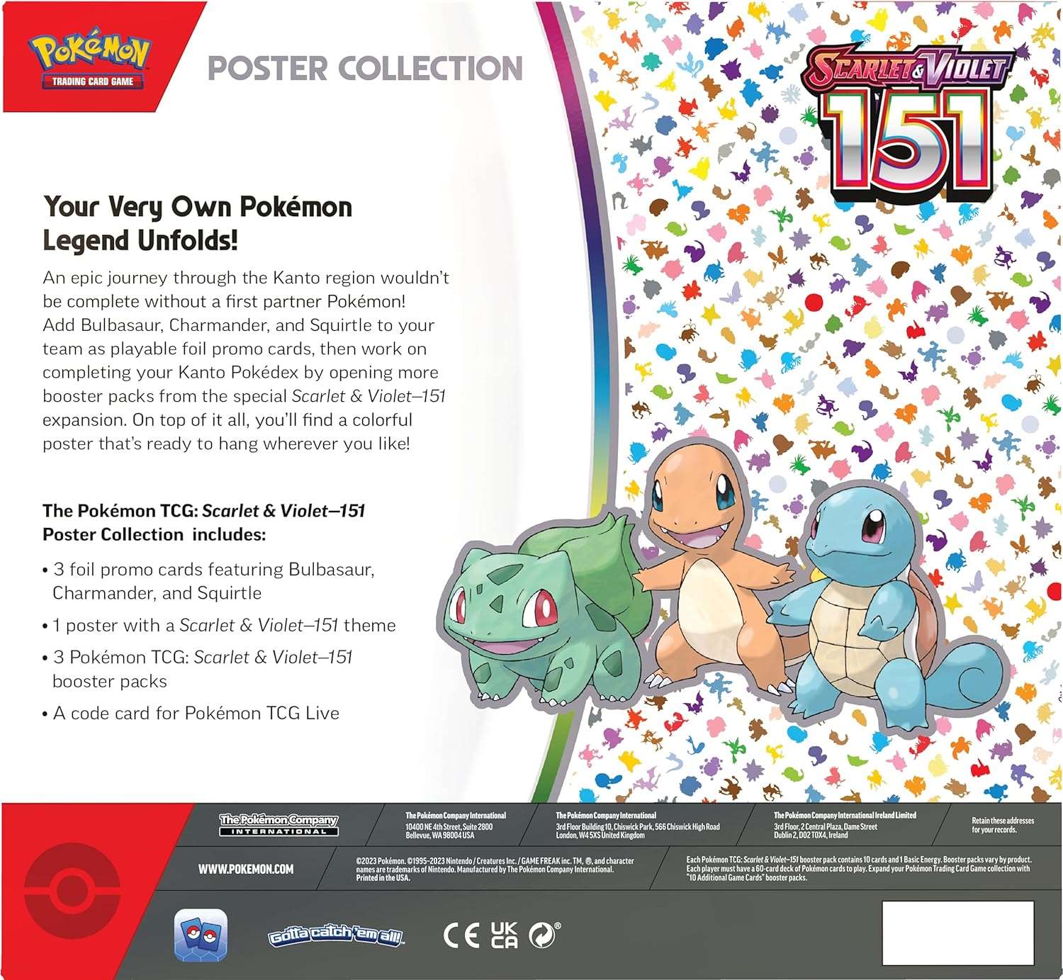 Pokémon  - Scarlet & Violet: 151 Poster Collection - EN - cardcosmos