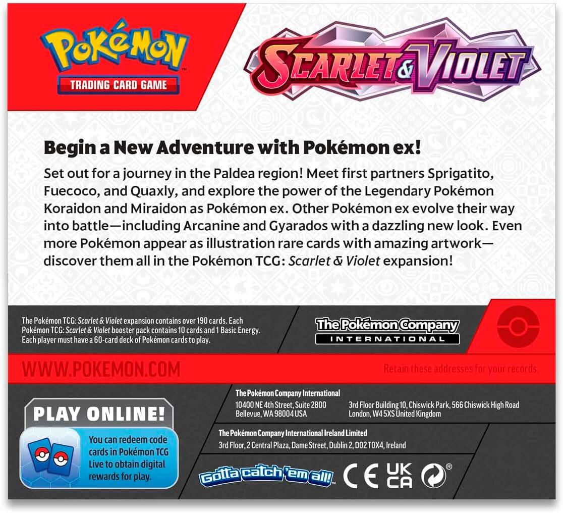 Pokemon - Scarlet & Violet: Booster Display - EN - cardcosmos