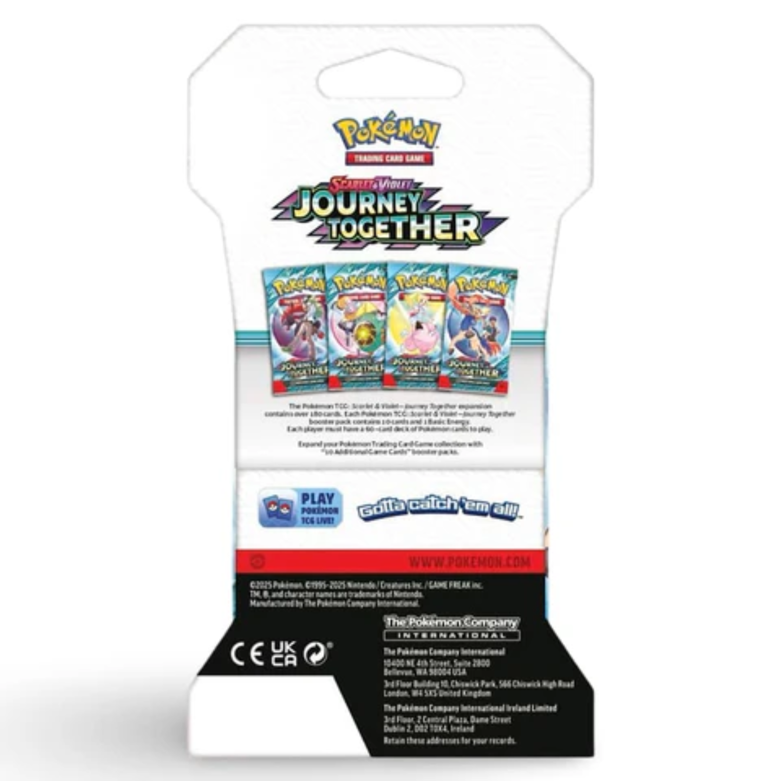 Pokémon - Scarlet & Violet: Journey Together Sleeved Booster - EN - cardcosmos