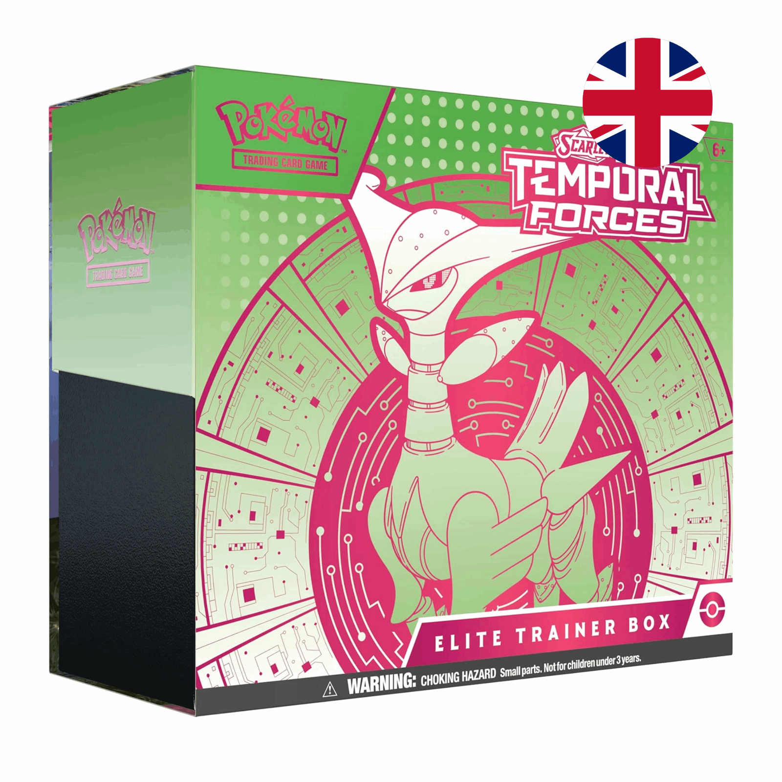 Pokémon - Scarlet & Violet: Temporal Forces Iron Leaves Elite Trainer Box - EN - cardcosmos