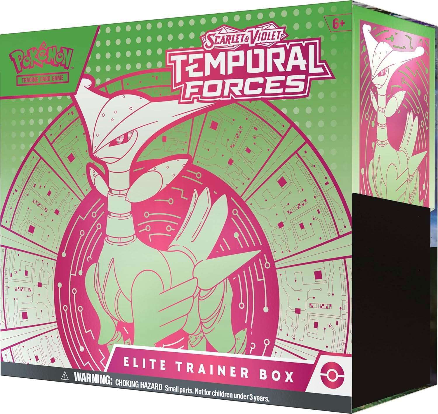 Pokémon - Scarlet & Violet: Temporal Forces Iron Leaves Elite Trainer Box - EN - cardcosmos