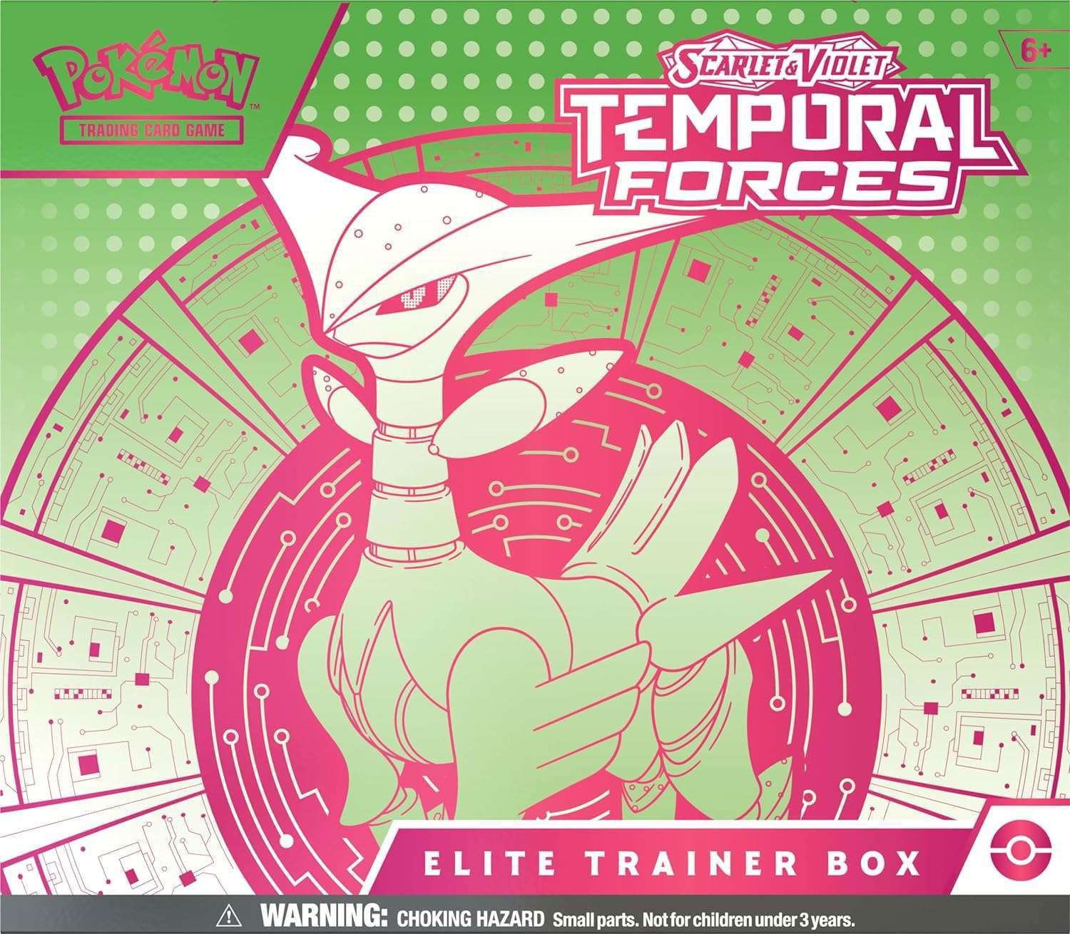 Pokémon - Scarlet & Violet: Temporal Forces Iron Leaves Elite Trainer Box - EN - cardcosmos
