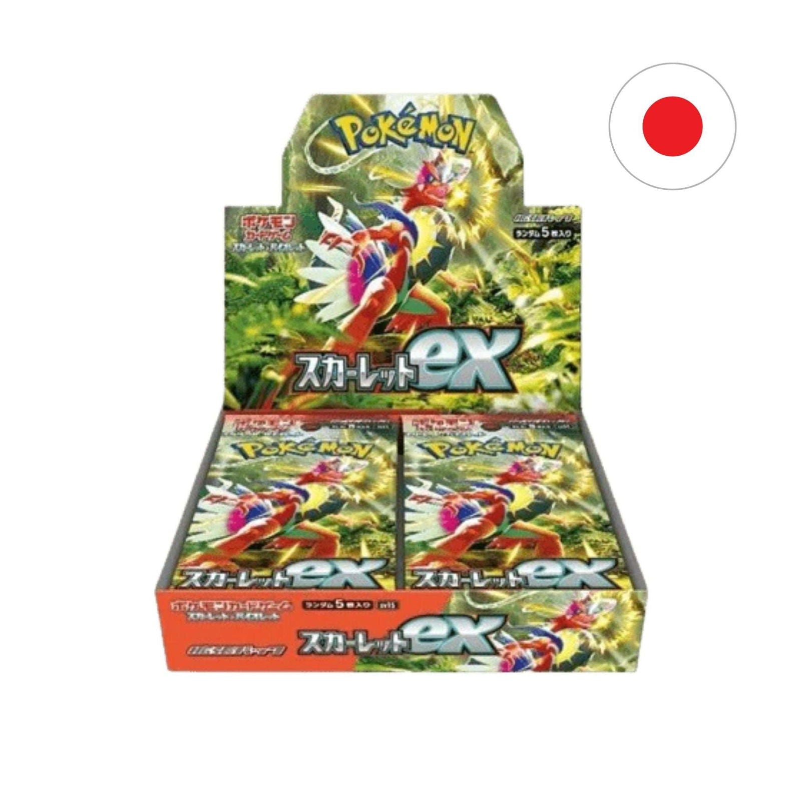 Pokémon - Scarlet ex 30er Display - JPN - cardcosmos