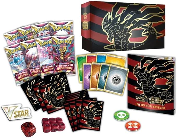 Pokémon - Schwert & Schild: Verlorener Ursprung Top-Trainer-Box - DE - cardcosmos