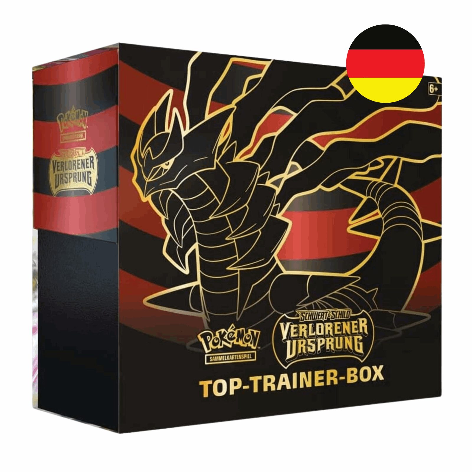 Pokémon - Schwert & Schild: Verlorener Ursprung Top-Trainer-Box - DE - cardcosmos
