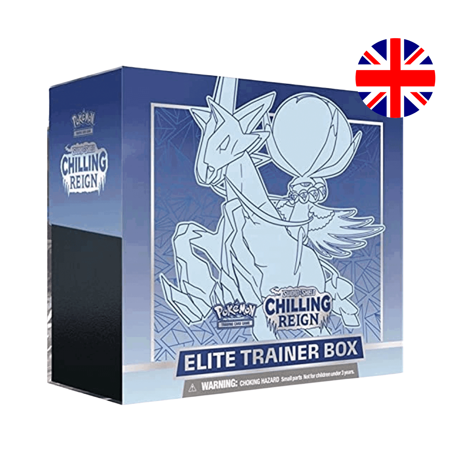 Pokémon - Sword & Shield: Chilling Reign Elite Trainer Box (blau) - EN - cardcosmos