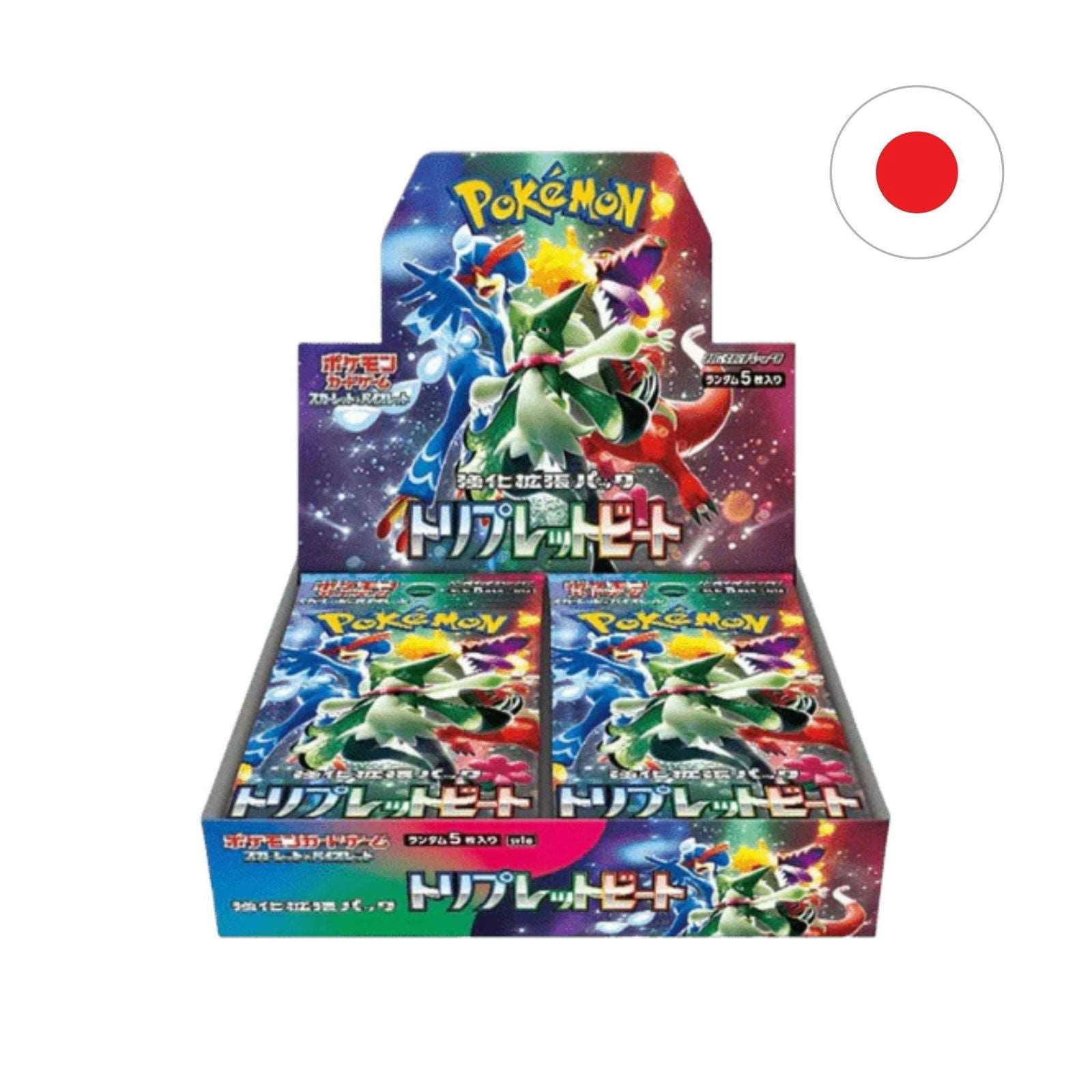 Pokémon - Triple Beat 30er Display - JPN - cardcosmos