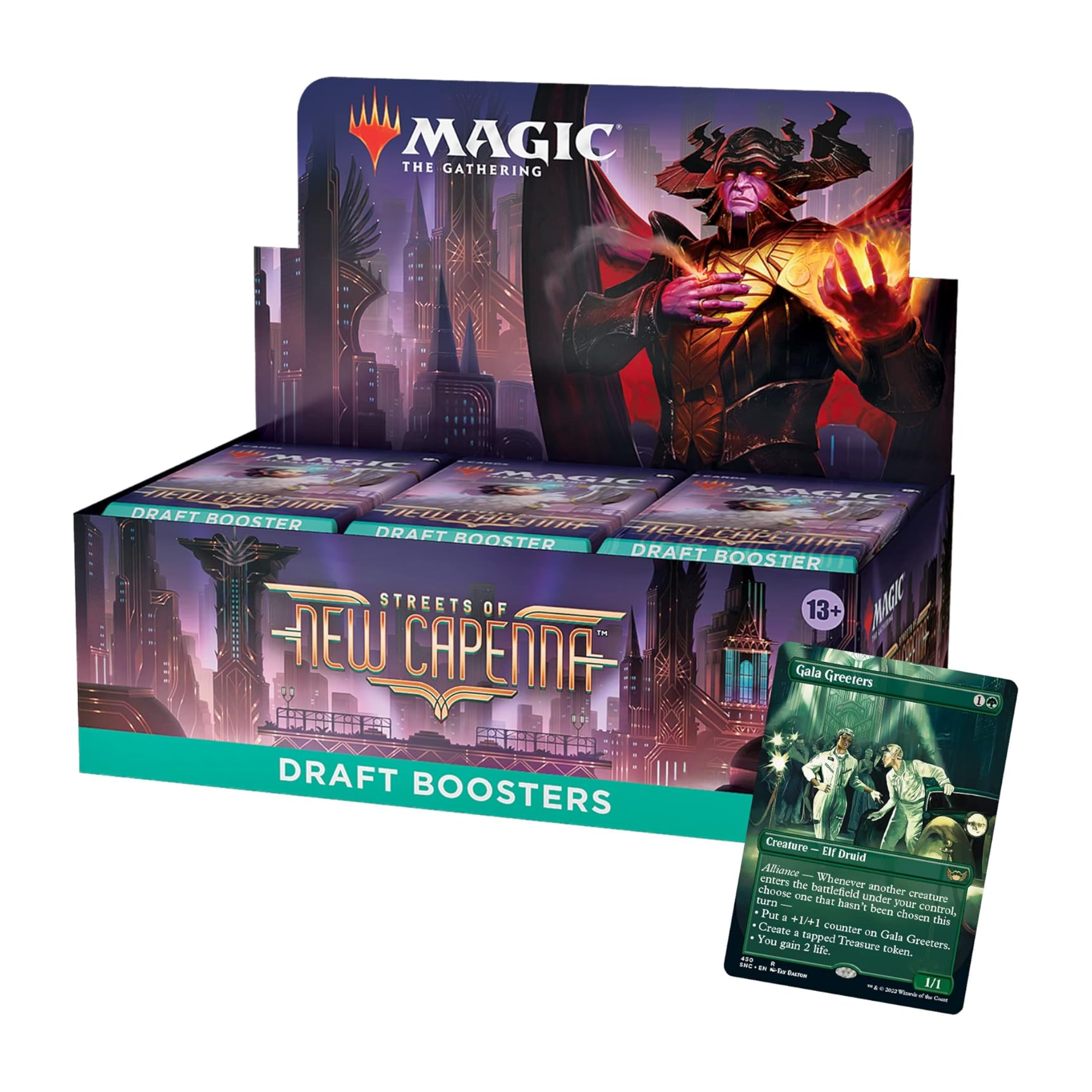 Magic: The Gathering - Streets of New Capenna Draft Booster Display - EN
