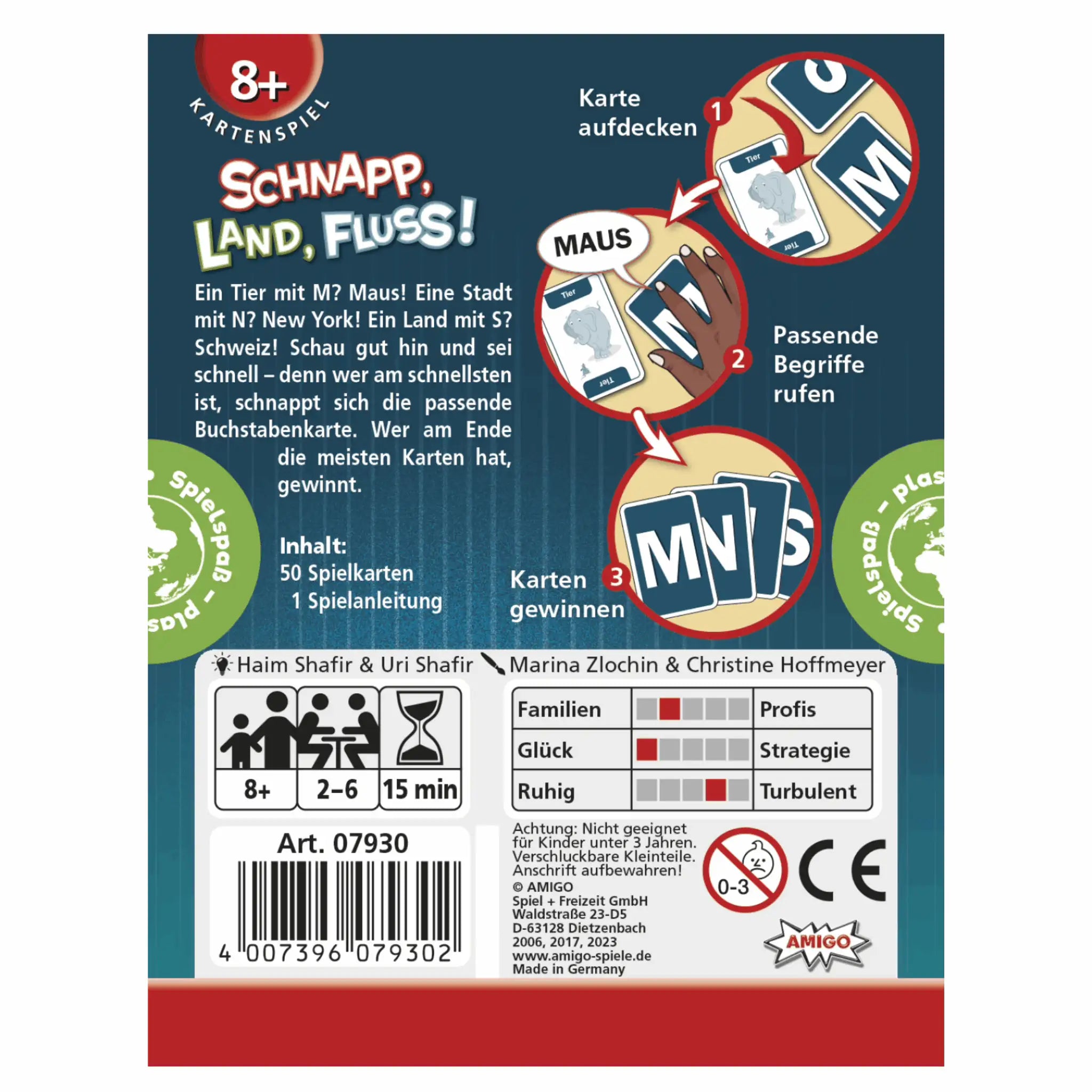 Schnapp, Land, Fluss!