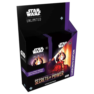 Star Wars: Unlimited - Secrets of Power Carbonite Edition Booster Display - EN