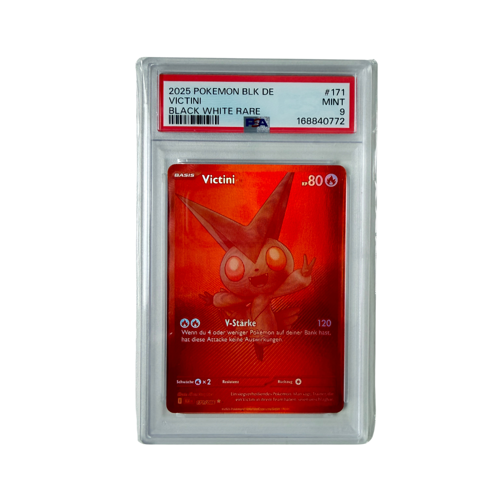 Pokémon - Victini #171/086 (Black Bolt) – PSA 9 Mint