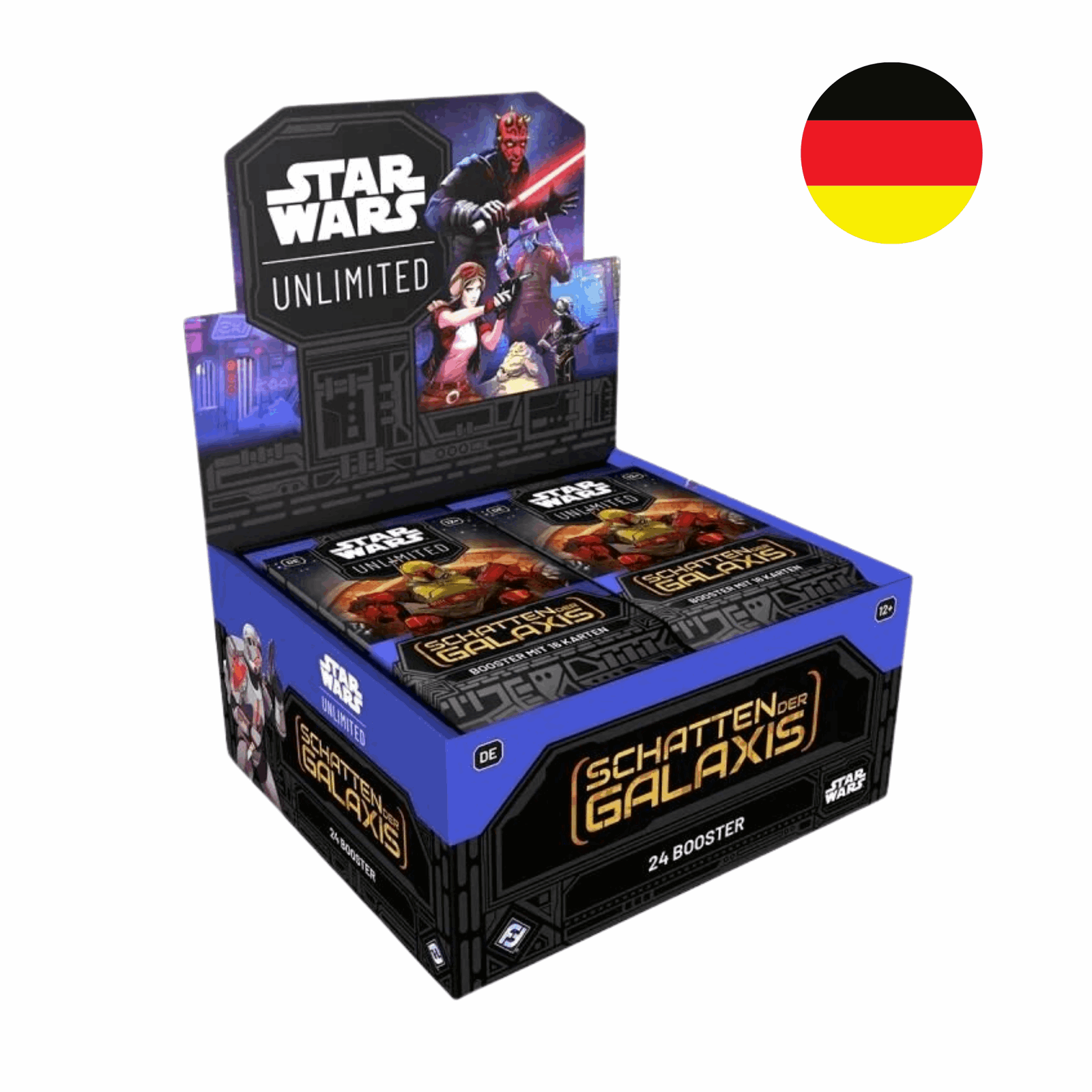 Star Wars: Unlimited - Schatten der Galaxis Booster Display - DE - cardcosmos
